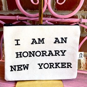 NWOT Pamela Barsky Makeup Bag